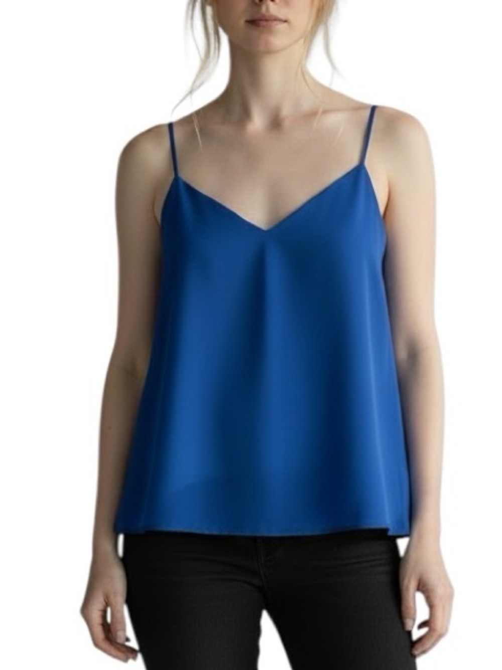 Babaton Everly camisole in blue adjustable straps size S excellent condition